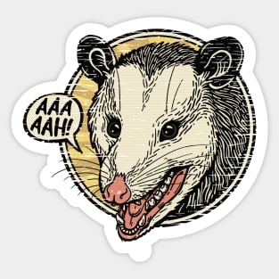 Aaaaah! Sticker